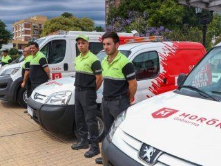 la primera base movil de defensa civil del pais esta en moron la primera base movil de defensa civil del pais esta en moron