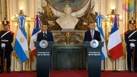 Macri recibió a Macron y le agradeció su apoyo en el acuerdo con el FMI Macri recibió a Macron y le agradeció su apoyo en el acuerdo con el FMI