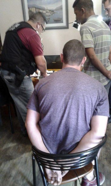 Así detenían a Matías Sebastián Firpo<br>