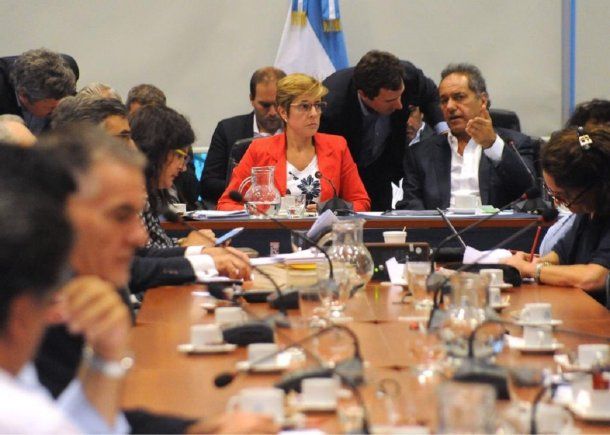 Plenario de comisiones por la ley contra los barrabravas - Crédito: @DiputadosAR