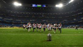 El festejo alocado de River con la Copa Libertadores El festejo alocado de River con la Copa Libertadores