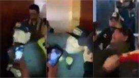Maradona enfrentó a hinchas de San Luis de México Maradona enfrentó a hinchas de San Luis de México