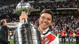 Marcelo Gallardo con la Copa Libertadores - Crédito: @CARPoficial Marcelo Gallardo con la Copa Libertadores - Crédito: @CARPoficial