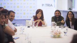 Cristina Kirchner recibió a militantes en el Instituto Patria Cristina Kirchner recibió a militantes en el Instituto Patria
