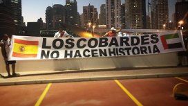 Hinchas de River en Dubai Hinchas de River en Dubai