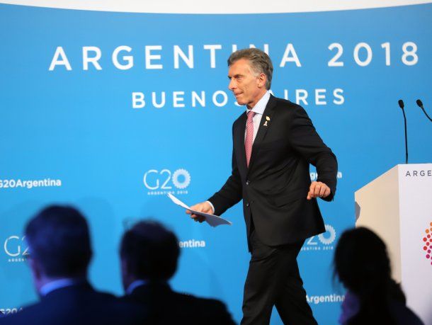 Mauricio Macri en el G20<br>