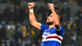 ¿Cómo hizo? Una pirueta de Quagliarella deslumbró a todos en el triunfo de la Sampdoria en Italia ¿Cómo hizo? Una pirueta de Quagliarella deslumbró a todos en el triunfo de la Sampdoria en Italia