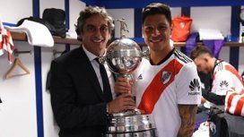 El imponente nuevo tatuaje de Enzo Pérez tras el título de River ante Boca en la Copa Libertadores El imponente nuevo tatuaje de Enzo Pérez tras el título de River ante Boca en la Copa Libertadores