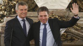 Mauricio Macri y Nicolás Dujovne Mauricio Macri y Nicolás Dujovne