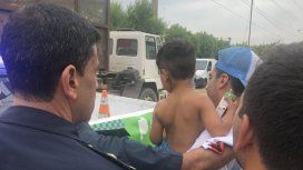 Kimey fue rescatado por un vecino Kimey fue rescatado por un vecino