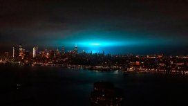 De ciencia ficción: ¿por qué el cielo de New York se tiñó de azul en plena noche? De ciencia ficción: ¿por qué el cielo de New York se tiñó de azul en plena noche?