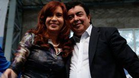 Cristina Kirchner y Fernando Espinoza Cristina Kirchner y Fernando Espinoza