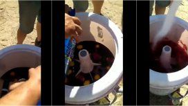 El lavarropas que hace sangría es furor en las redes El lavarropas que hace sangría es furor en las redes