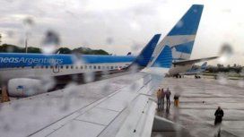 Tormenta en Aeroparque Tormenta en Aeroparque