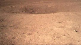 Una de las imágenes que consiguió la Administración Espacial Nacional China Una de las imágenes que consiguió la Administración Espacial Nacional China