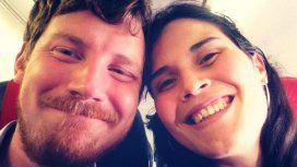 Christoffer Persson y su pareja María Izzo Christoffer Persson y su pareja María Izzo