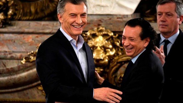 Mauricio Macri y Dante Sica<br>