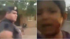 VIDEO: la policía mendocina reprimió con balas de goma e hirió a una nena en la cara VIDEO: la policía mendocina reprimió con balas de goma e hirió a una nena en la cara