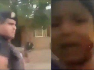 video: la policia mendocina reprimio con balas de goma e hirio a una nena en la cara video: la policia mendocina reprimio con balas de goma e hirio a una nena en la cara
