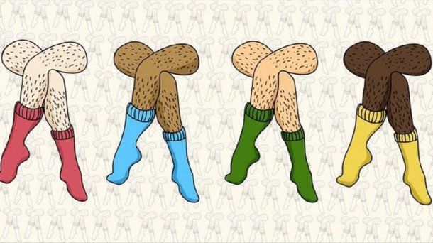 Llama a no depilarse durante enero. Cartel de la campaña