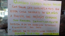 Una legendaria panadería de La Plata llegó a su fin por los tarifazos Una legendaria panadería de La Plata llegó a su fin por los tarifazos