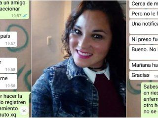 Gisel Varela y los chats que le mandó al encargado Gisel Varela y los chats que le mandó al encargado