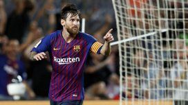 Messi celebró su gol número 400 Messi celebró su gol número 400