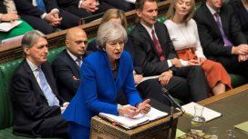 Theresa May en la Cámara de los Comunes Theresa May en la Cámara de los Comunes