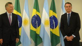 Mauricio Macri y Bolsonaro en su primera reunión bilateral Mauricio Macri y Bolsonaro en su primera reunión bilateral