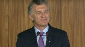 La frase de Macri en portugués tras su primer encuentro con Bolsonaro La frase de Macri en portugués tras su primer encuentro con Bolsonaro