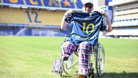 El turista sueco conoció la cancha de Boca El turista sueco conoció la cancha de Boca