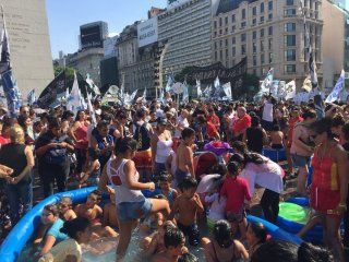Piletazo en el Obelisco Piletazo en el Obelisco