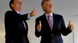 Macri y Bolsonaro en Brasil - Crédito: @mauriciomacri Macri y Bolsonaro en Brasil - Crédito: @mauriciomacri