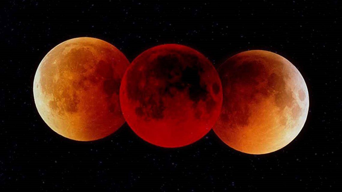 Eclipse lunar 2019: ¿dónde, cuándo y cómo ver la Superluna roja en la Argentina?