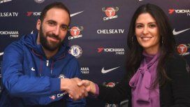 Gonzalo Higuaín ya es jugador de Chelsea Gonzalo Higuaín ya es jugador de Chelsea