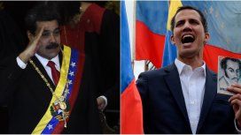 Nicolás Maduro y Juan Guaidó Nicolás Maduro y Juan Guaidó