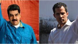 Nicolás Maduro y Juan Guaidó Nicolás Maduro y Juan Guaidó