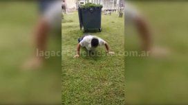 Así maltrataban al joven discapacitado Así maltrataban al joven discapacitado