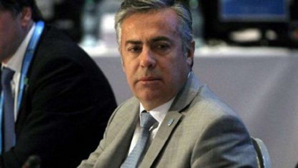 Alfredo Cornejo, gobernador de Mendoza<br>