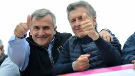 Gerardo Morales y Mauricio Macri Gerardo Morales y Mauricio Macri
