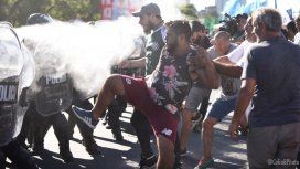 Hubo incidentes en una marcha contra el golpe en Venezuela Hubo incidentes en una marcha contra el golpe en Venezuela