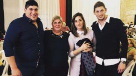 Emiliano Sala y su familia - Crédito: emilianosala9 Emiliano Sala y su familia - Crédito: emilianosala9