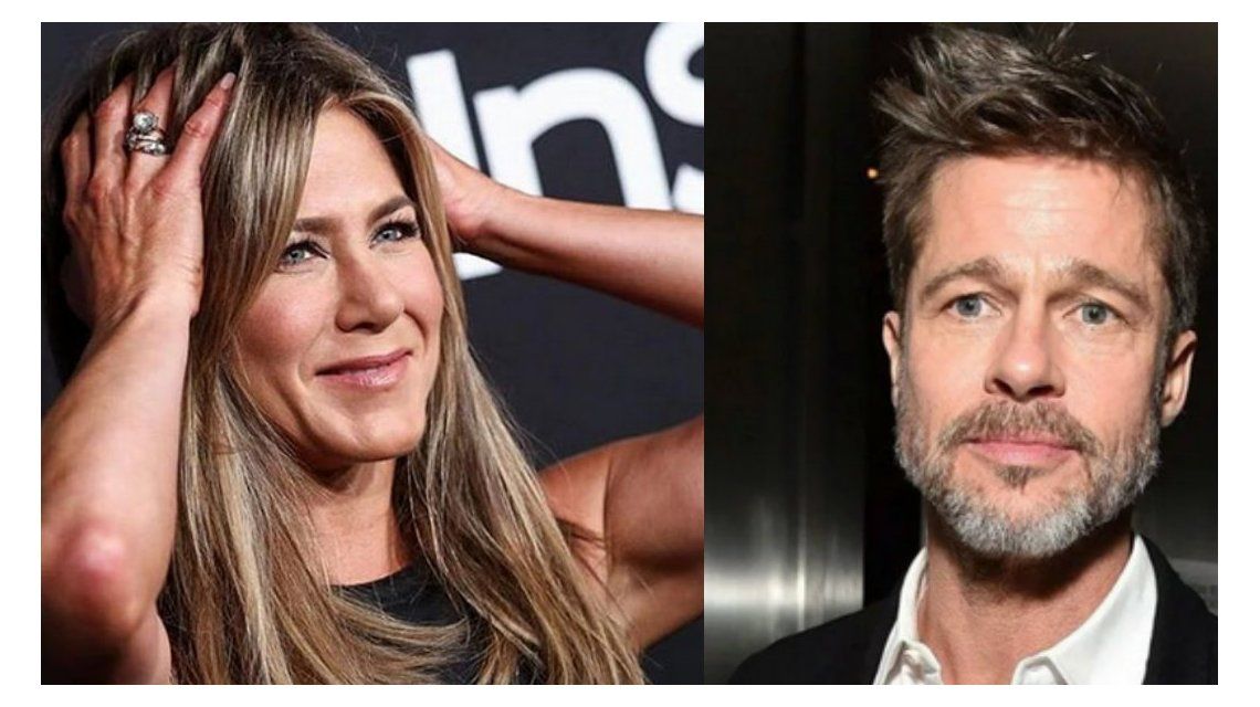 Brad Pitt asistió al cumpleaños de Jennifer Aniston Brad Pitt asistió al cumpleaños de Jennifer Aniston