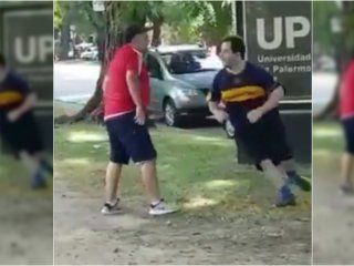 Un hincha de Boca fue agredido en inmediaciones de la cancha de River Un hincha de Boca fue agredido en inmediaciones de la cancha de River