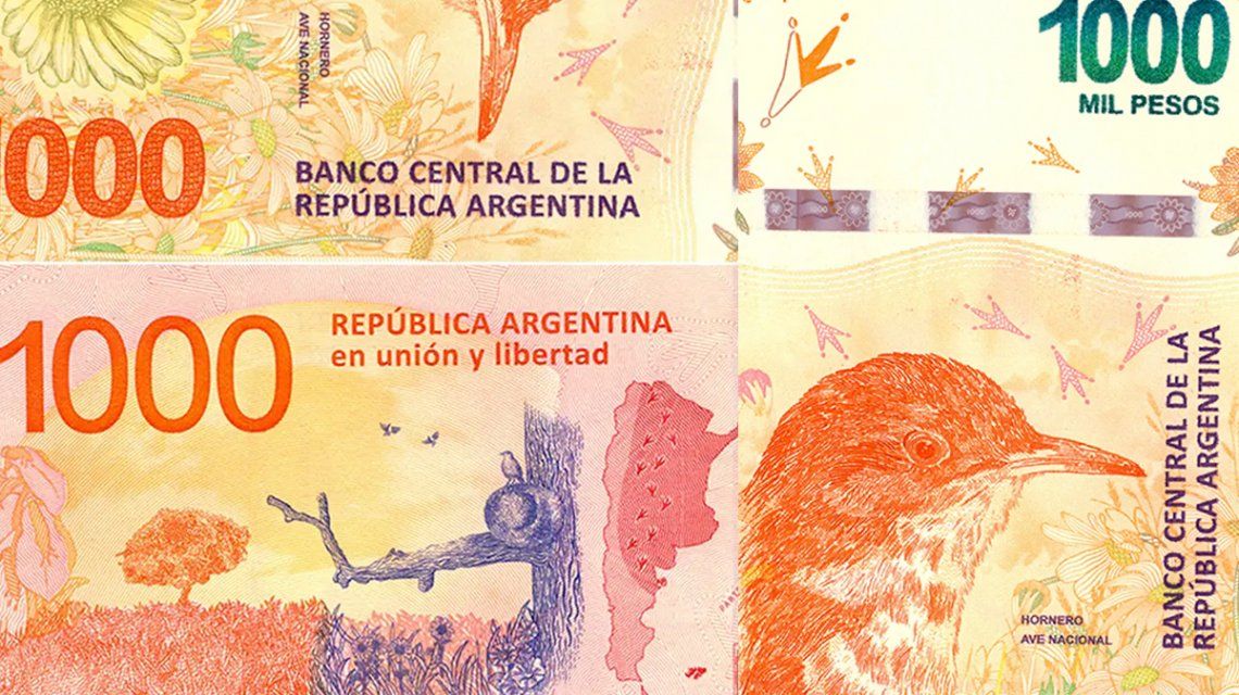 Alertan por la circulación de billetes falsos de $1.000: cómo detectarlos