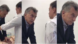 Mauricio Macri aprendiendo a hacer RCP Mauricio Macri aprendiendo a hacer RCP