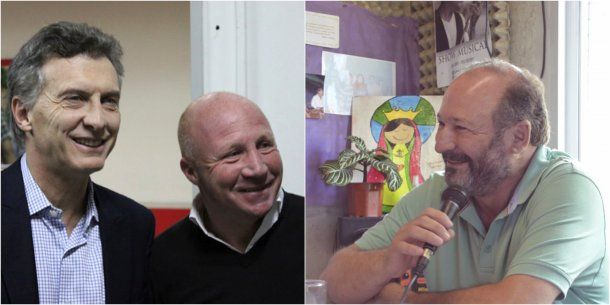 Mauricio Macri, Carlos Mac Allister y Daniel Kronenberg<br>