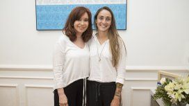 Cristina Kirchner y Macarena Sánchez Cristina Kirchner y Macarena Sánchez