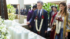 Mauricio Macri con Juliana Awada en la India Mauricio Macri con Juliana Awada en la India