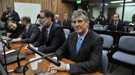 Amado Boudou con sus abogados Amado Boudou con sus abogados